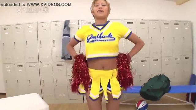 41ticket - busty cheerleader yui aoyama fucked in locker room (uncensored jav)